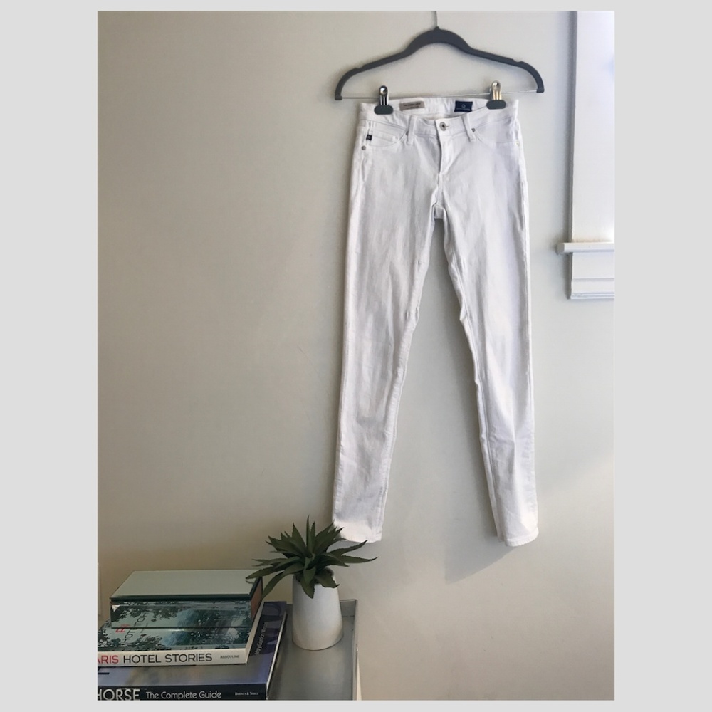 AG Legging Ankle White Jean